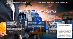 Desktop Screenshot of falconlogistics.net